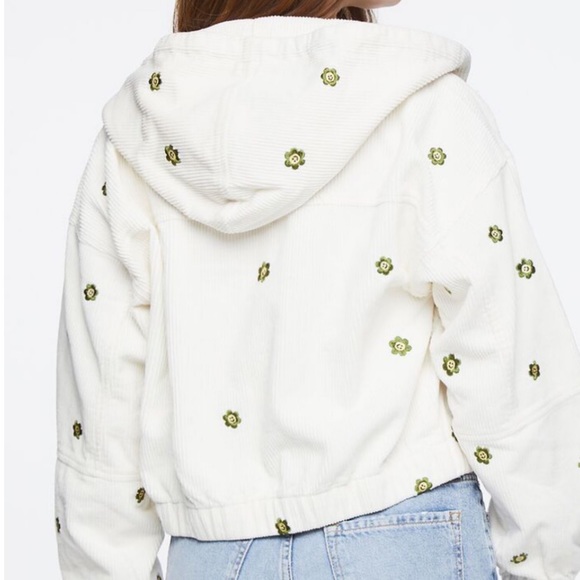 Forever 21 cropped corduroy jacket. - Picture 5 of 7